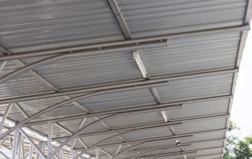 installing Abercanaid metal roofing